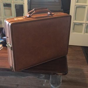 fashionable vintage brief case